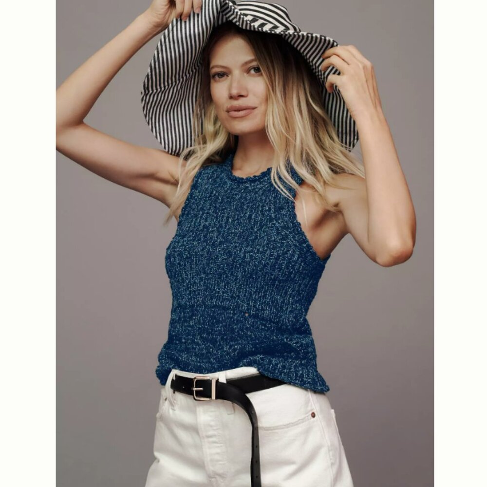 Pilcro Stitched Sweater Tank NWT